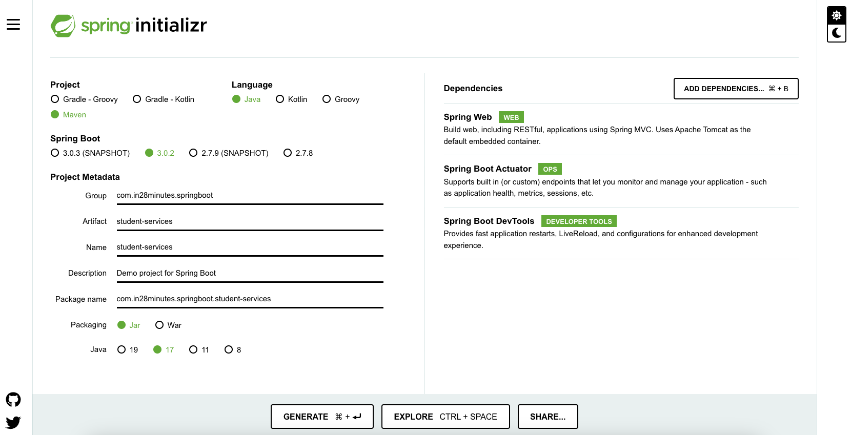 Web Application With Spring Boot 