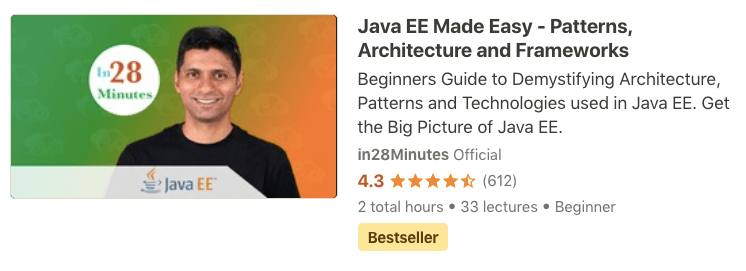 Java EE Made Easy - Patterns, Architecture and Frameworks Image
