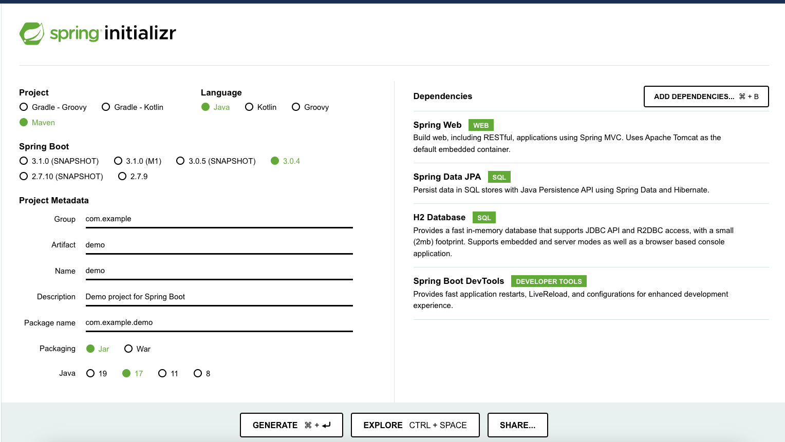 SpringBoot JpaRepository - using Spring Data JpaRepository in a Spring Boot  application